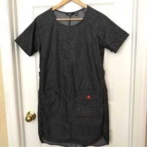 Betabrand Farmers Market Polka Dot Tunic Dress Sz XS